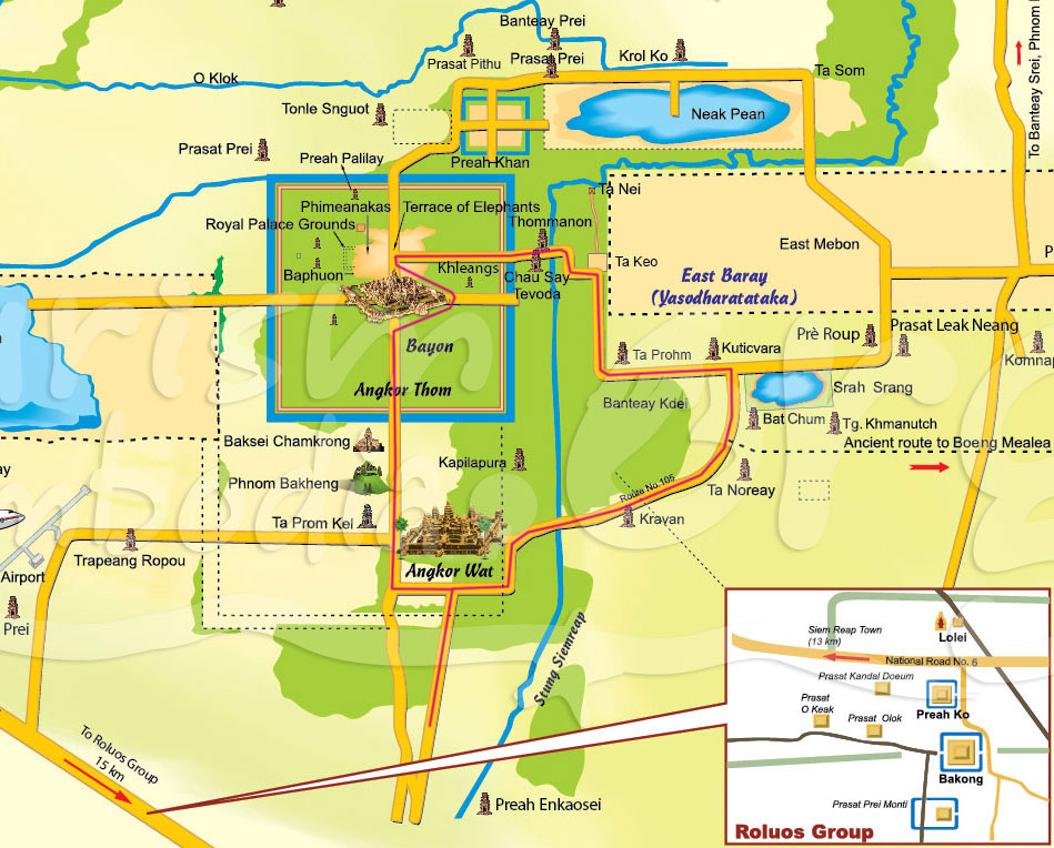 Small circle map